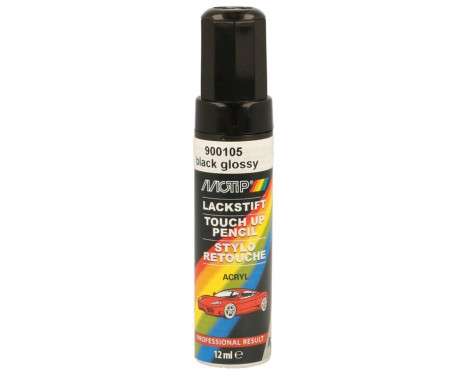 Motip 900105 Barra de pintura compacta negra 12 ml