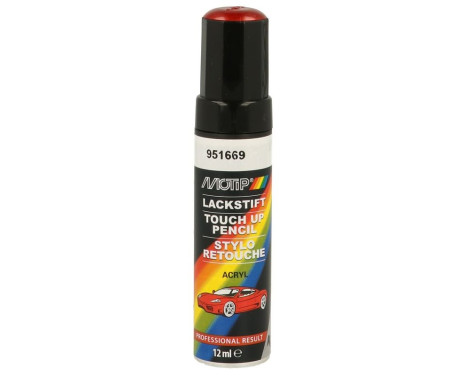 MoTip 951669 Barra de pintura ROJA - 12 ml