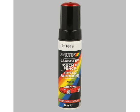 MoTip 951669 Barra de pintura ROJA - 12 ml