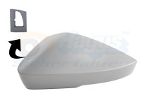 Cubierta, retrovisor exterior *HAGUS* 7611845