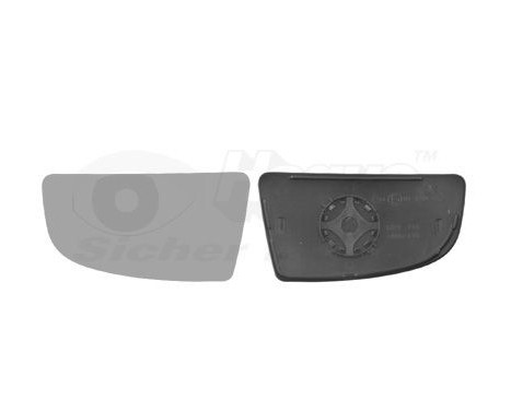 Cristal de espejo, retrovisor exterior 1991835 Hagus