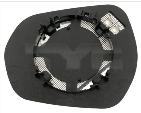 Cristal de espejo, retrovisor exterior 310-0262-1 TYC