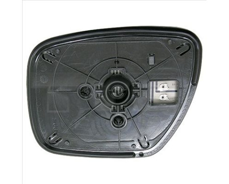Cristal de espejo, retrovisor exterior 320-0050-1 TYC