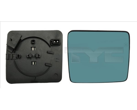 Cristal de espejo, retrovisor exterior 321-0023-1 TYC