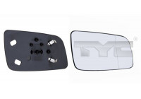 Cristal de espejo, retrovisor exterior 325-0014-1 TYC