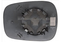 Cristal de espejo, retrovisor exterior 328-0029-1 TYC