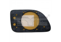 Cristal de espejo, retrovisor exterior 328-0052-1 TYC