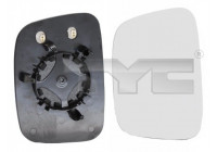 Cristal de espejo, retrovisor exterior 337-0147-1 TYC