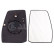 Cristal de espejo, retrovisor exterior 6432381 Alkar