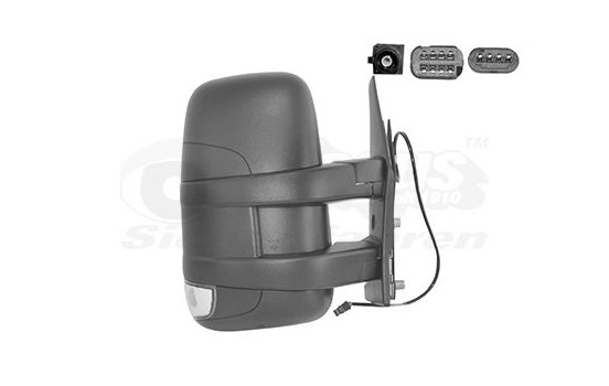 Retrovisor exterior derecho eléctrico brazo corto, calefactable 2815808 Hagus, Imagen 2