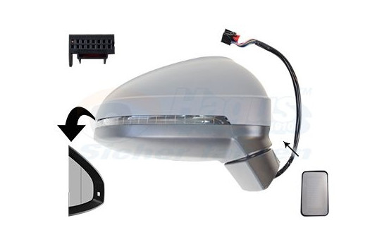 Retrovisor exterior *HAGUS* 0346828