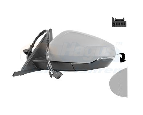 Retrovisor exterior *HAGUS* 0366807