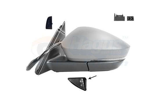 Retrovisor exterior *HAGUS* 7643823, Imagen 2