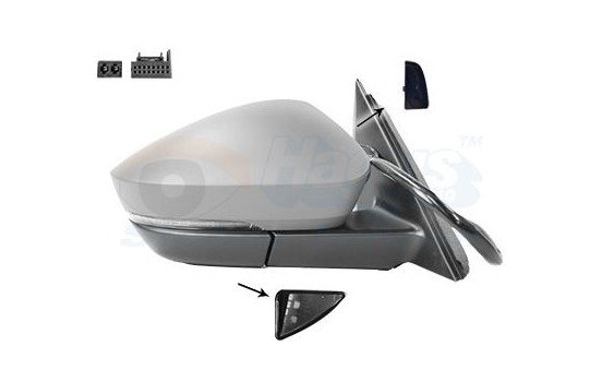 Retrovisor exterior *HAGUS* 7643824, Imagen 2