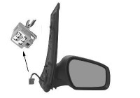 Retrovisor exterior eléctrico derecho 1862808 Hagus