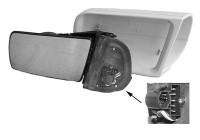 Retrovisor exterior eléctrico izquierdo 4/96-9/99 3031809 Hagus
