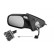 Retrovisor exterior izquierdo eléctrico, asférico, calefactable 0955807 Hagus