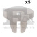 Clip, tira decorativa/protectora