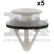 Clip, tira decorativa/protectora
