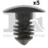 Clip, tira decorativa/protectora