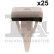 Clip, tira decorativa/protectora