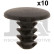 Clip, tira decorativa/protectora