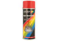 Pintura resistente al calor Motip - Roja - 400 ml
