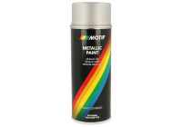 Pintura metalizada Motip 04046 color plata, 400 ml