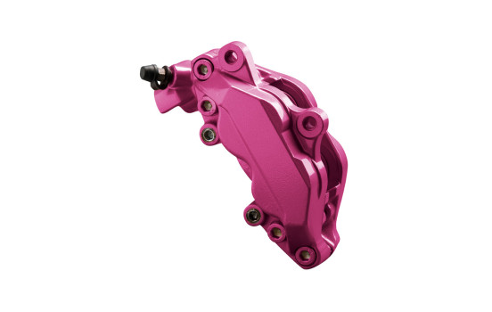 Kit de pintura para pinzas de freno Foliatec, color rosa intenso metalizado, juego de 7 piezas, Imagen 2