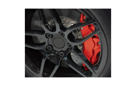 Pintura para llantas Foliatec 2C roja brillante, Imagen 3