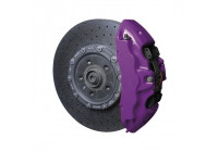 Pintura para pinzas de freno Foliatec Deep Violet, juego de 7 piezas