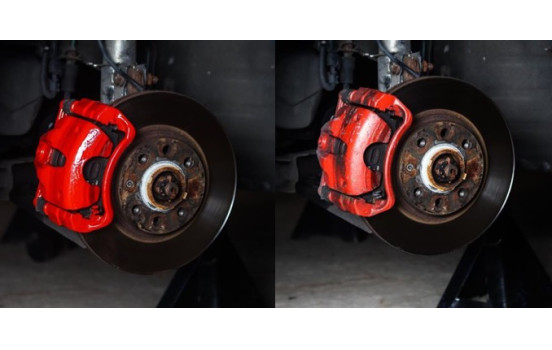 Pintura para pinzas de freno Foliatec Performance Red, juego de 7 piezas, Imagen 5