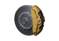 Pintura para pinzas de freno Foliatec Prestige Gold metalizado, juego de 7 piezas