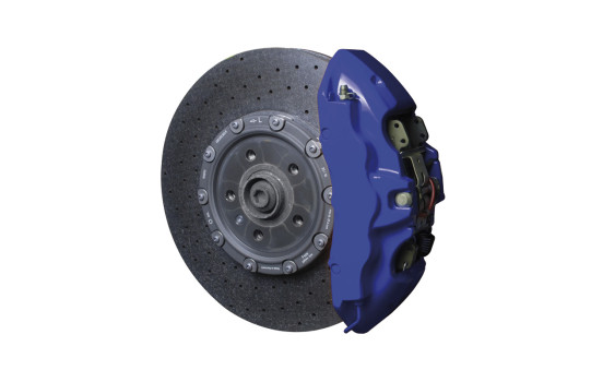 Pintura para pinzas de freno Foliatec RS Blue, juego de 7 piezas