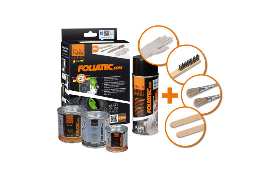 Pintura para pinzas de freno Foliatec Verde Neón juego de 10 piezas, Imagen 4