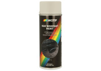 Pintura Motip resistente al calor, color gris, 400 ml.