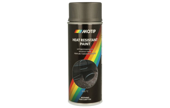 Pintura resistente al calor Motip - Antracita - 400 ml, Imagen 2