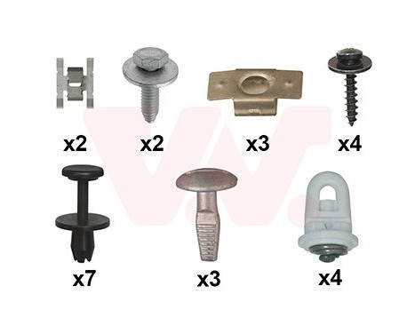 KIT DE MONTAJE DE PARACHOQUES DELANTERO