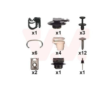KIT DE MONTAJE DE PARACHOQUES DELANTERO
