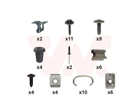 KIT DE MONTAJE DE PARACHOQUES DELANTERO