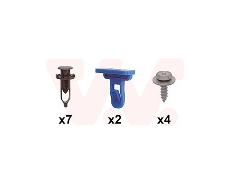 KIT DE MONTAJE DE PARACHOQUES TRASERO