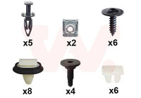 KIT DE MONTAJE DE PARACHOQUES TRASERO