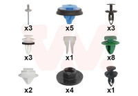 Kit de montaje, luneta trasera