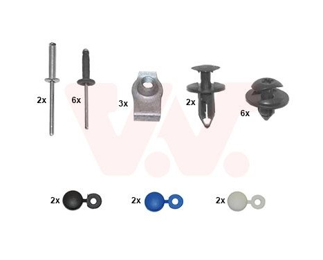 Kit de montaje, parachoques