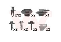 soportes del parachoques trasero