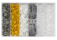 Surtido de clips de tapicería para Renault 300 piezas