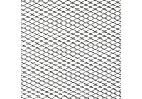 Malla de carreras de aluminio - diseño de diamante 16x8mm - 125x25cm