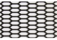 Malla de carreras PP negra - HEX 30x11mm - 150x30cm