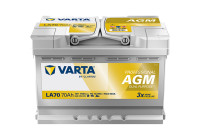 Batterie AGM VARTA Dynamic AGM A7 12V 70Ah 760A B13