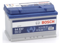 Batterie Bosch Blue S4E07 - 65 Ah - 650 A - adaptée aux véhicules avec système start-stop